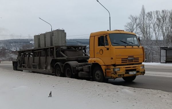 Услуги панелевоза. Перевозка ЖБИ плит, ЖБ изделий - Голая Пристань, заказать или взять в аренду