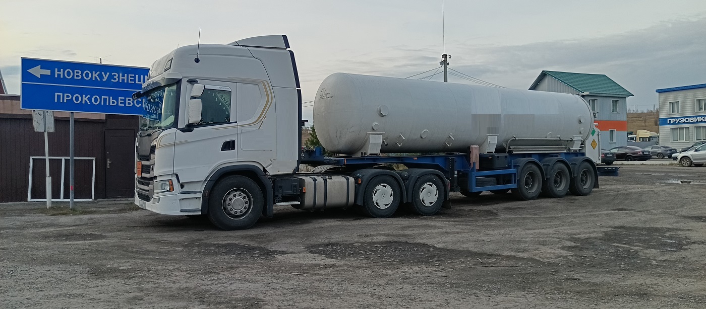 Перевозка газа автотранспортом в Херсонской области